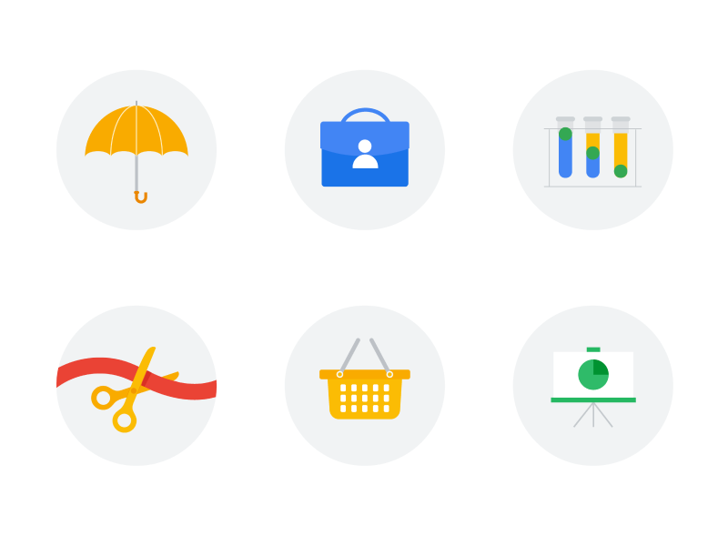 Selected Google iconography work