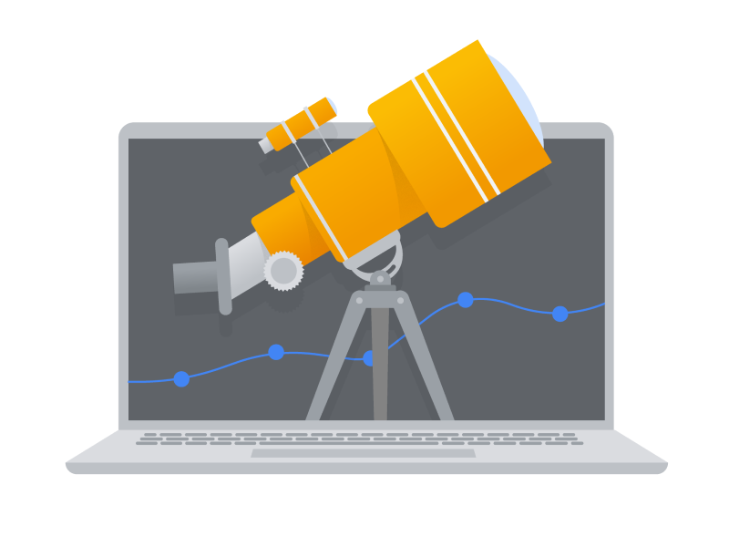 Selected Google spot illustration work