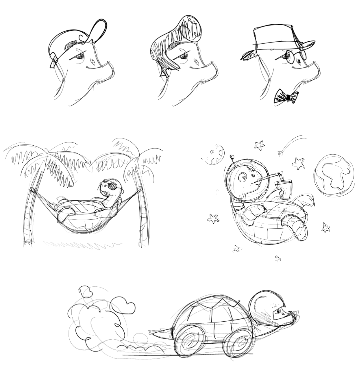 Cody Sketches